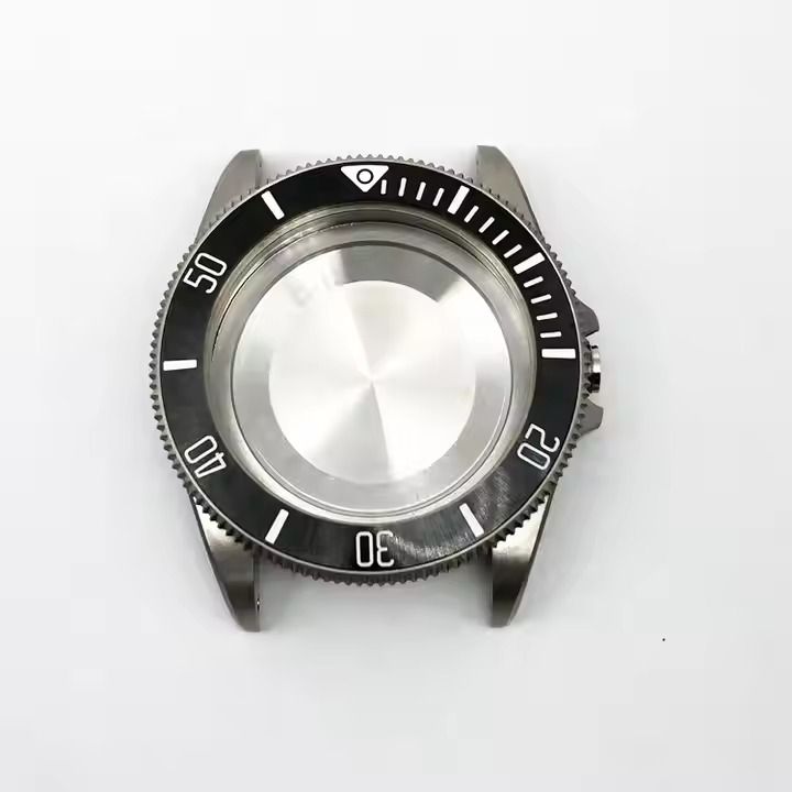 Custom made Titanium watch case Grade 5 Grade 2 with Automatic movement high waterproof level T5 Titanium watch